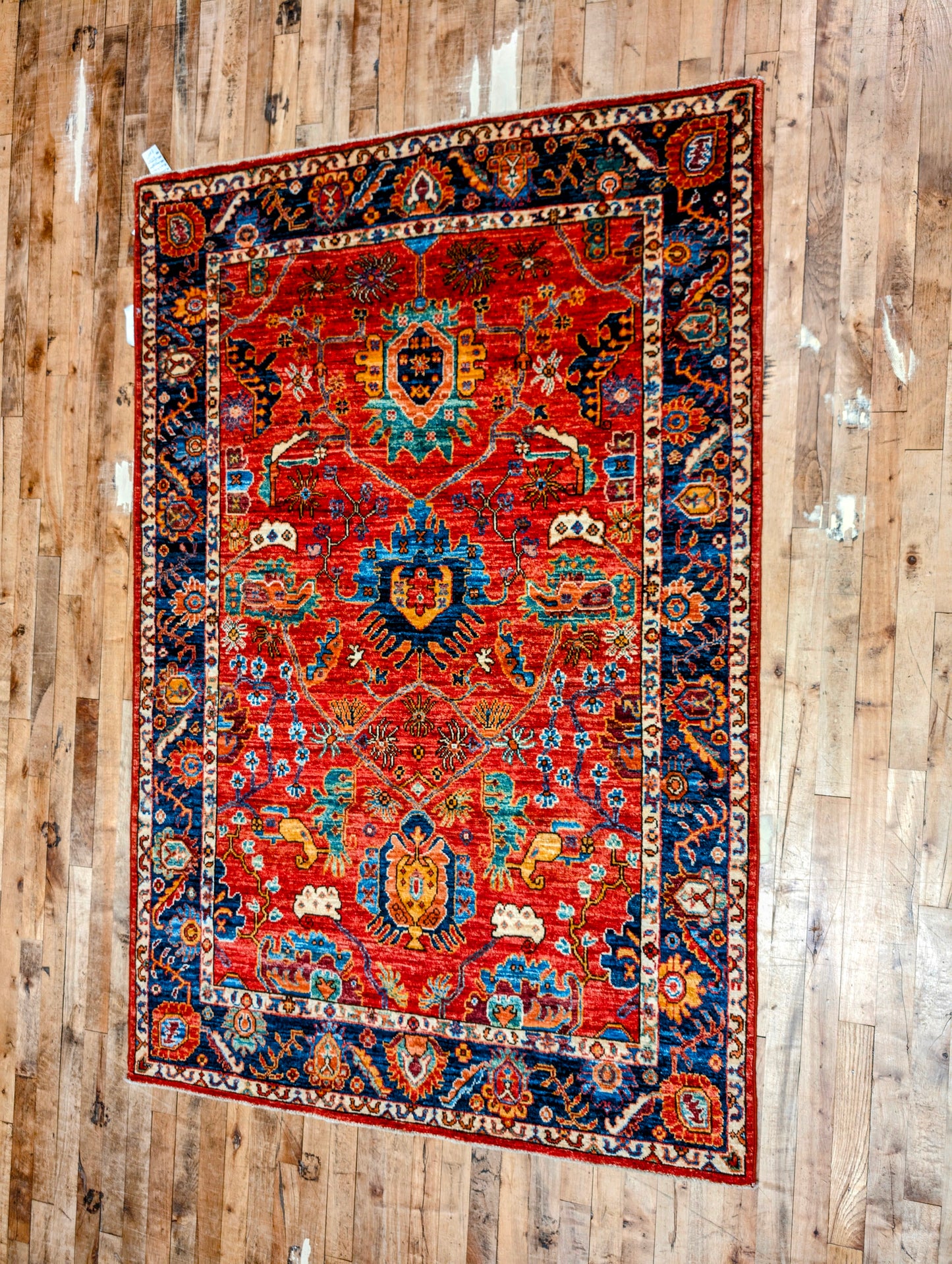 Pakistani Serapi hand-knotted 4x6 Rugs