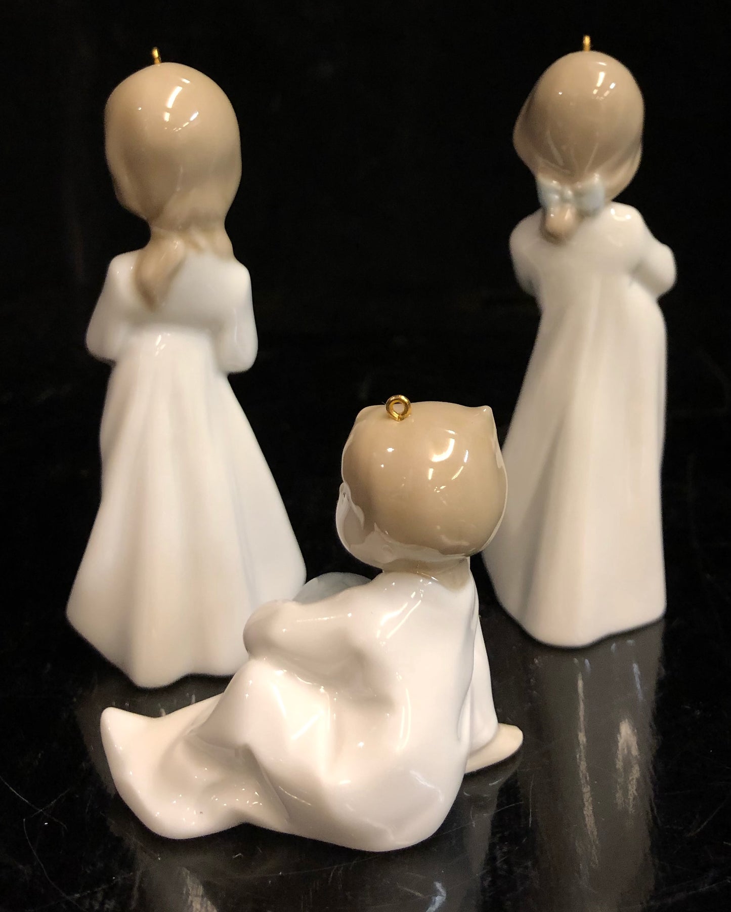 Lladro Christmas Morning Ornaments