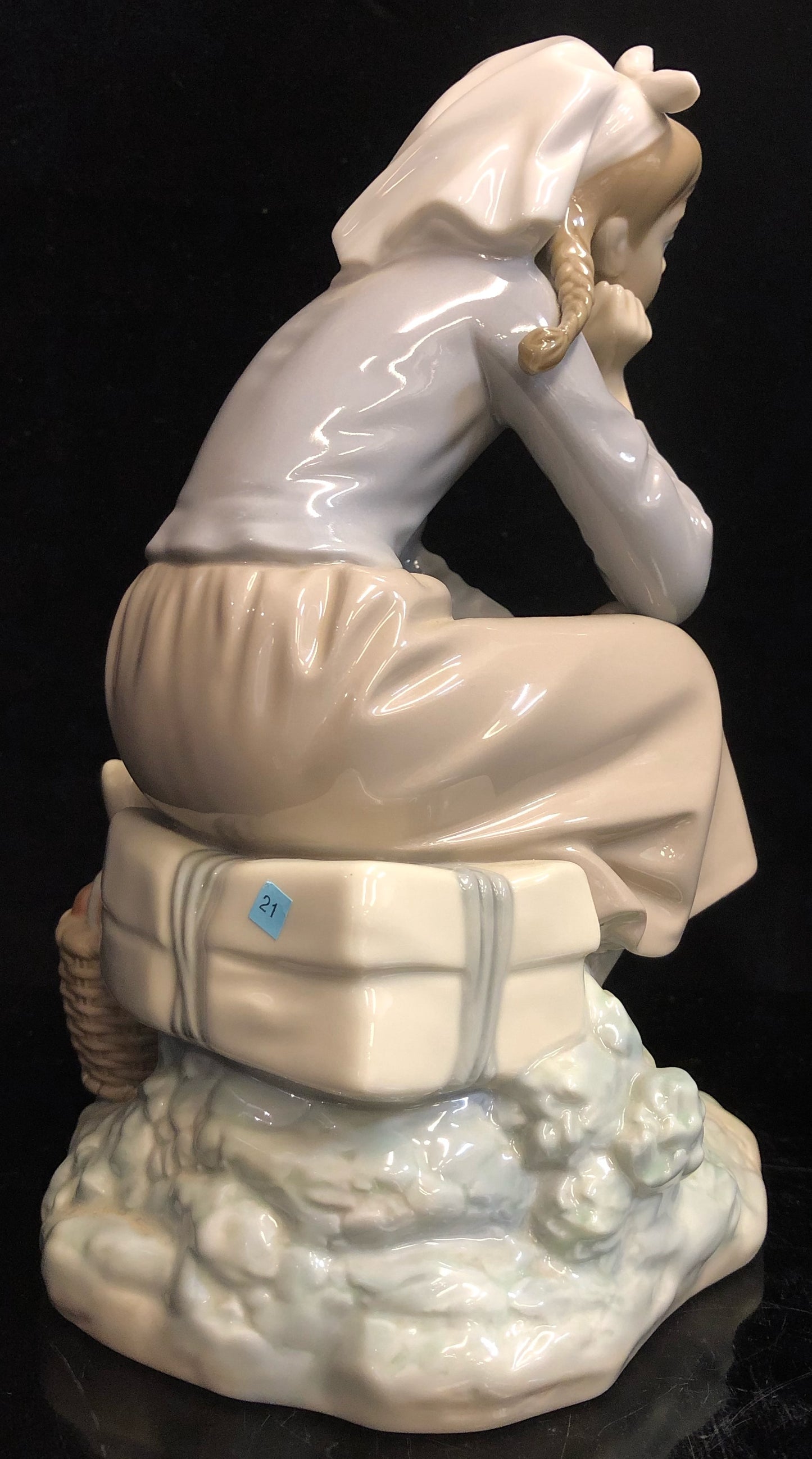 Lladro Girl with Doll