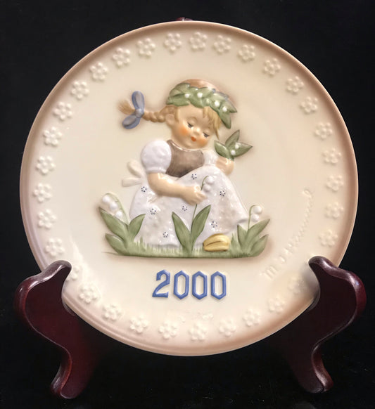 Hummel Garden Splendor 2000 Plate