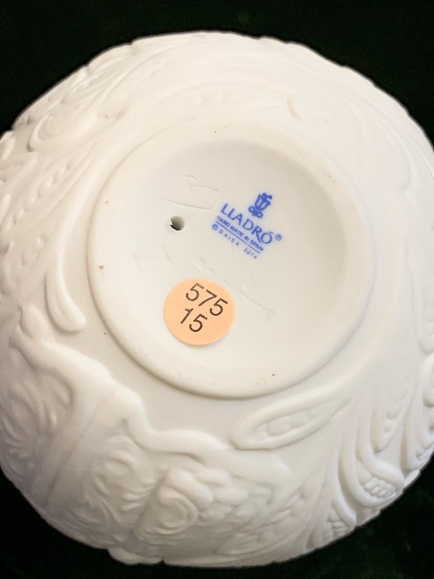 Lladro 2015 Christmas Ball Blue