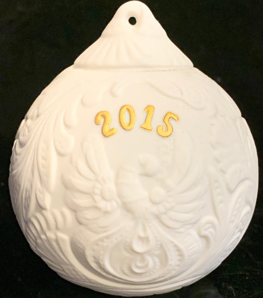 Lladro 2015 Christmas Ball Gold
