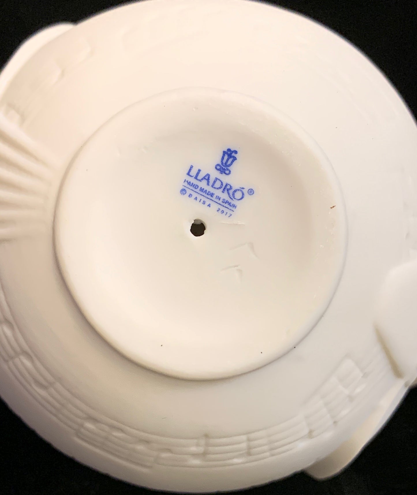 Lladro 2018 Christmas Ball Blue