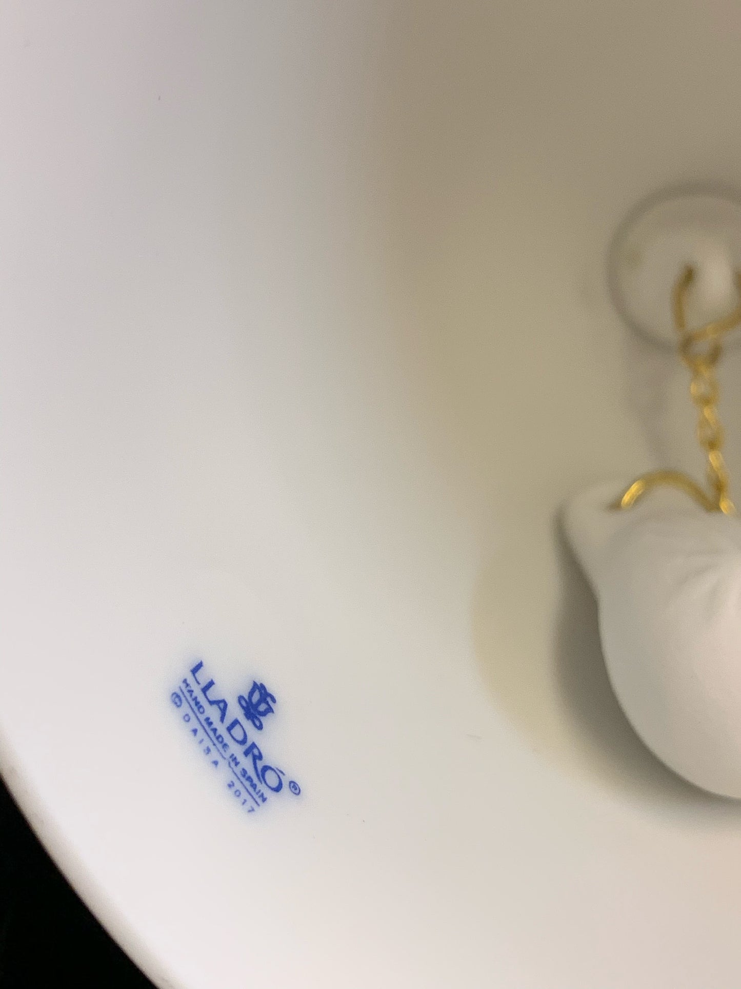 Lladro 2018 Christmas Bell Gold