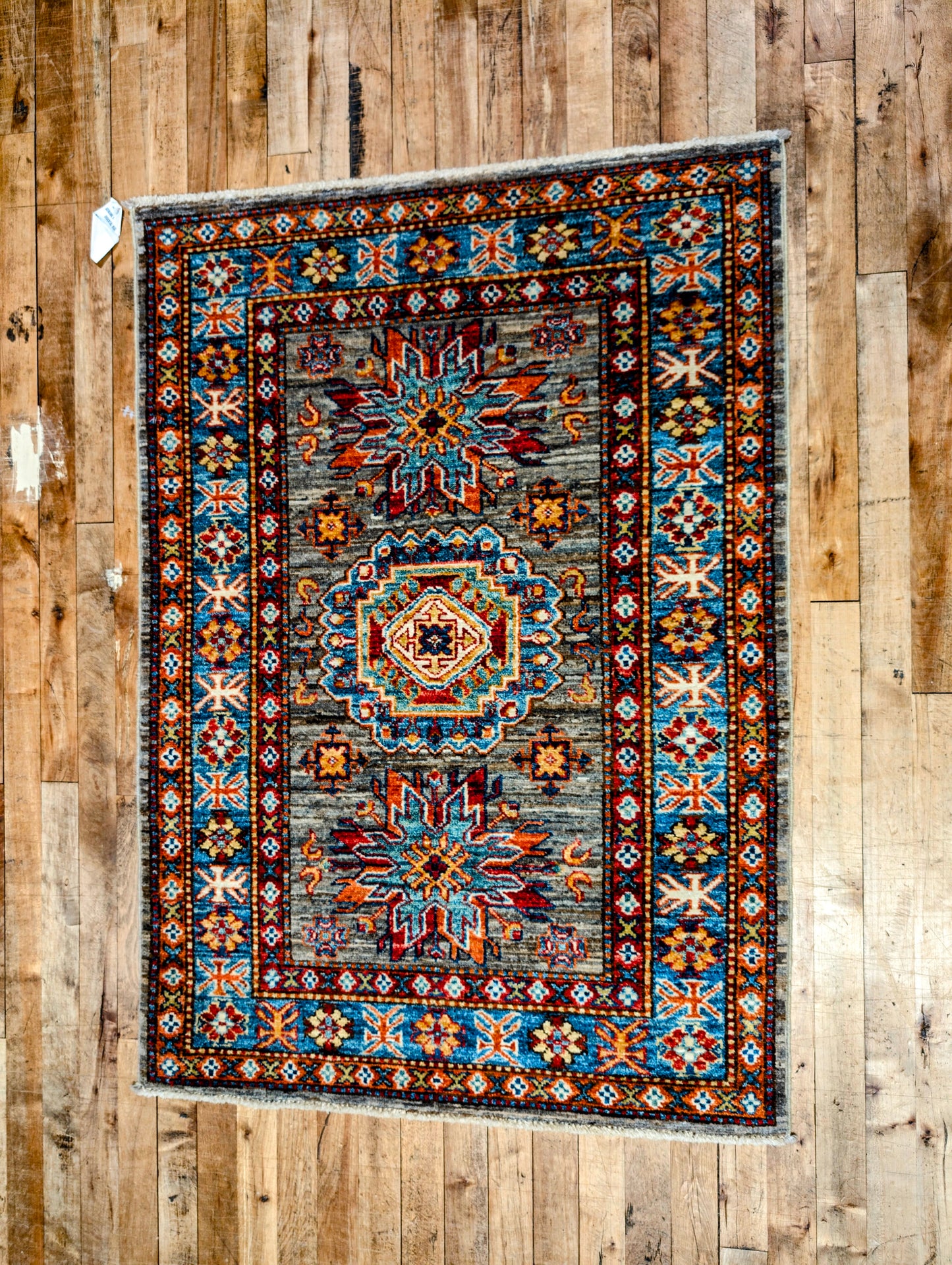 Pakistani Kazak hand-knotted 2.5x4 Rug