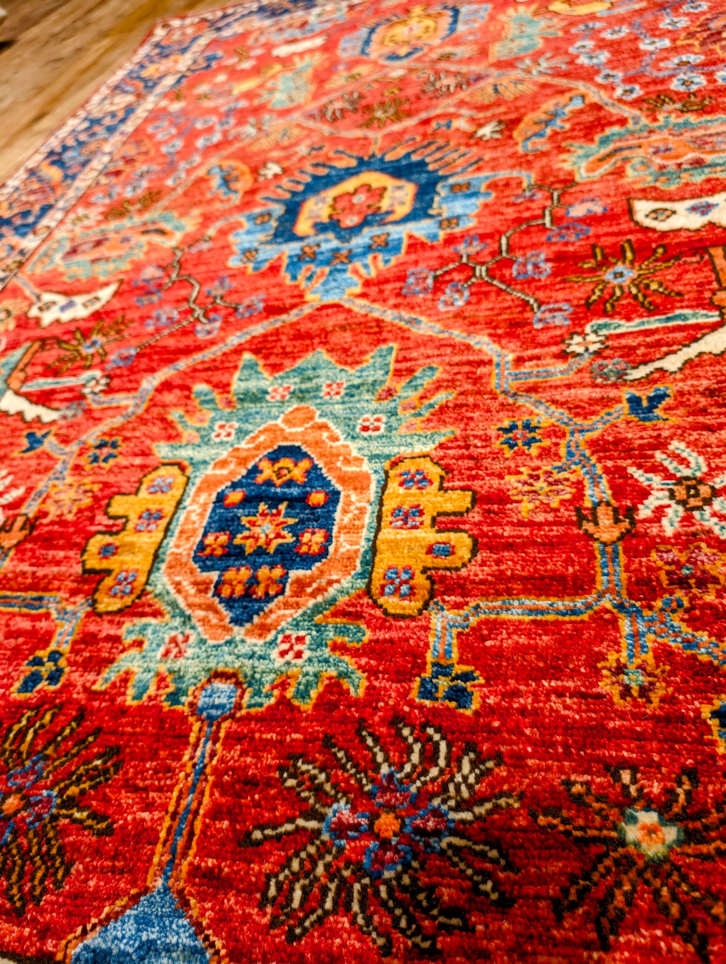 Pakistani Serapi hand-knotted 4x6 Rugs