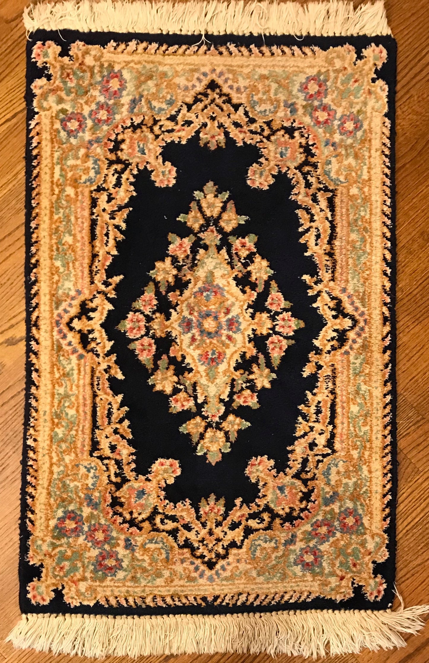 Hand-Knotted Persian Kerman