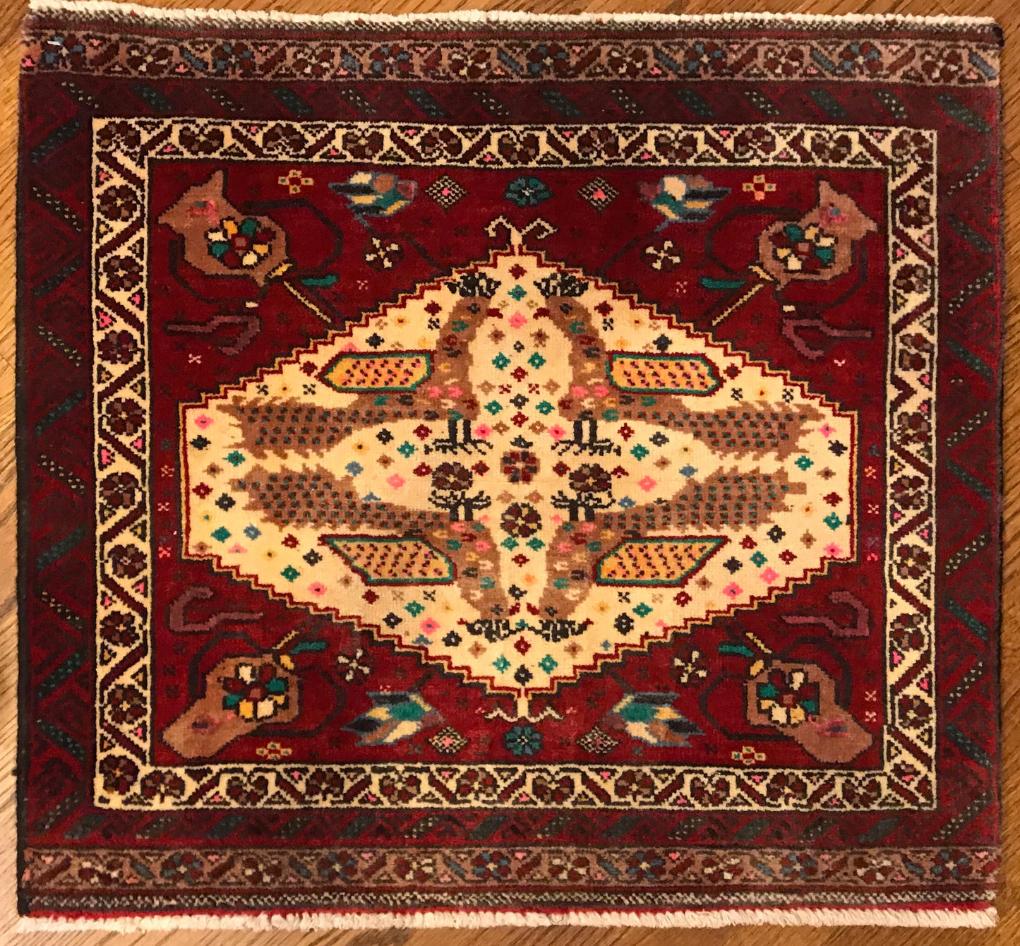 Hand-Knotted Persian