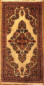 Hand-Knotted Persian Sarouk/Farahan