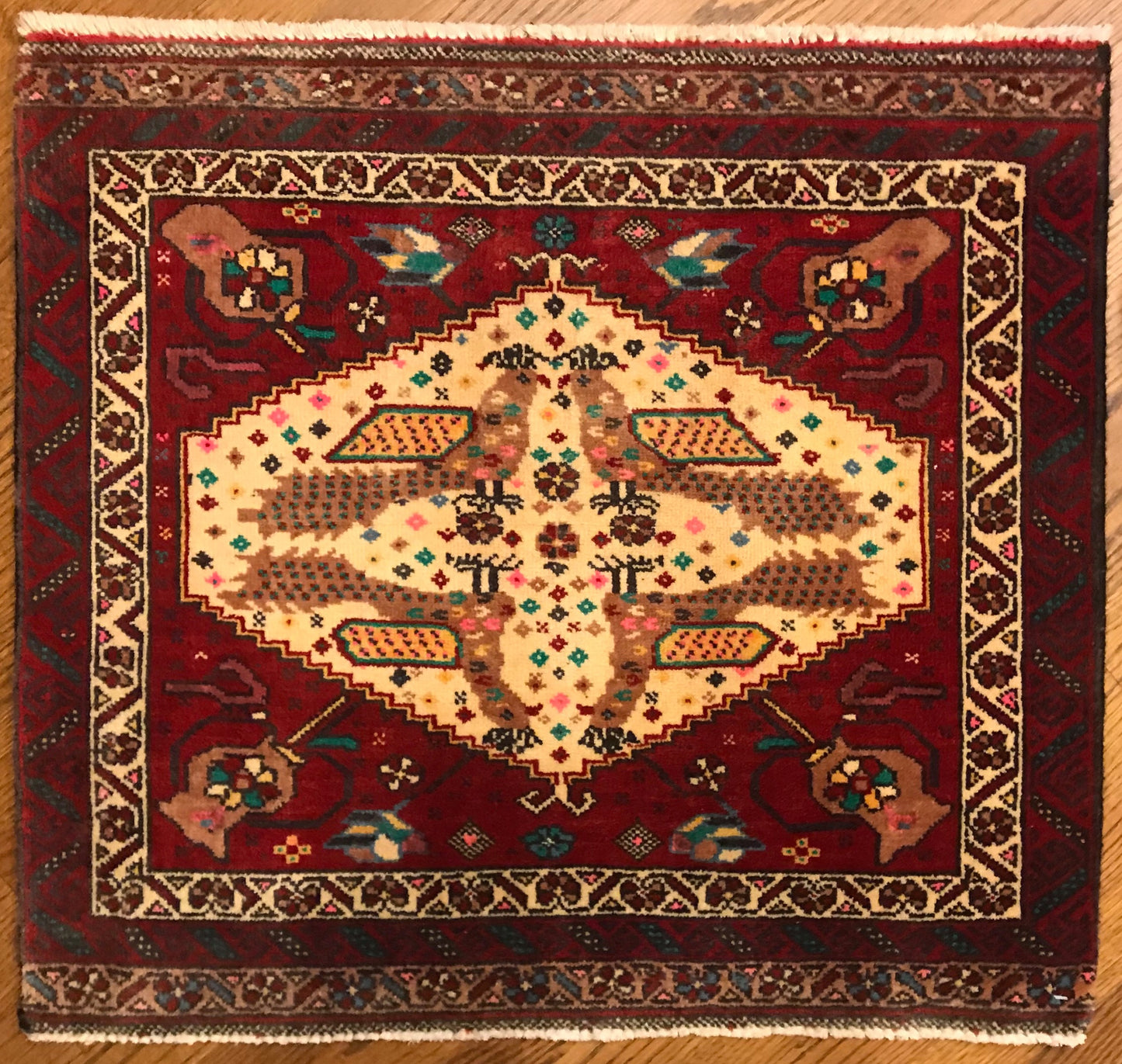 Hand-Knotted Persian