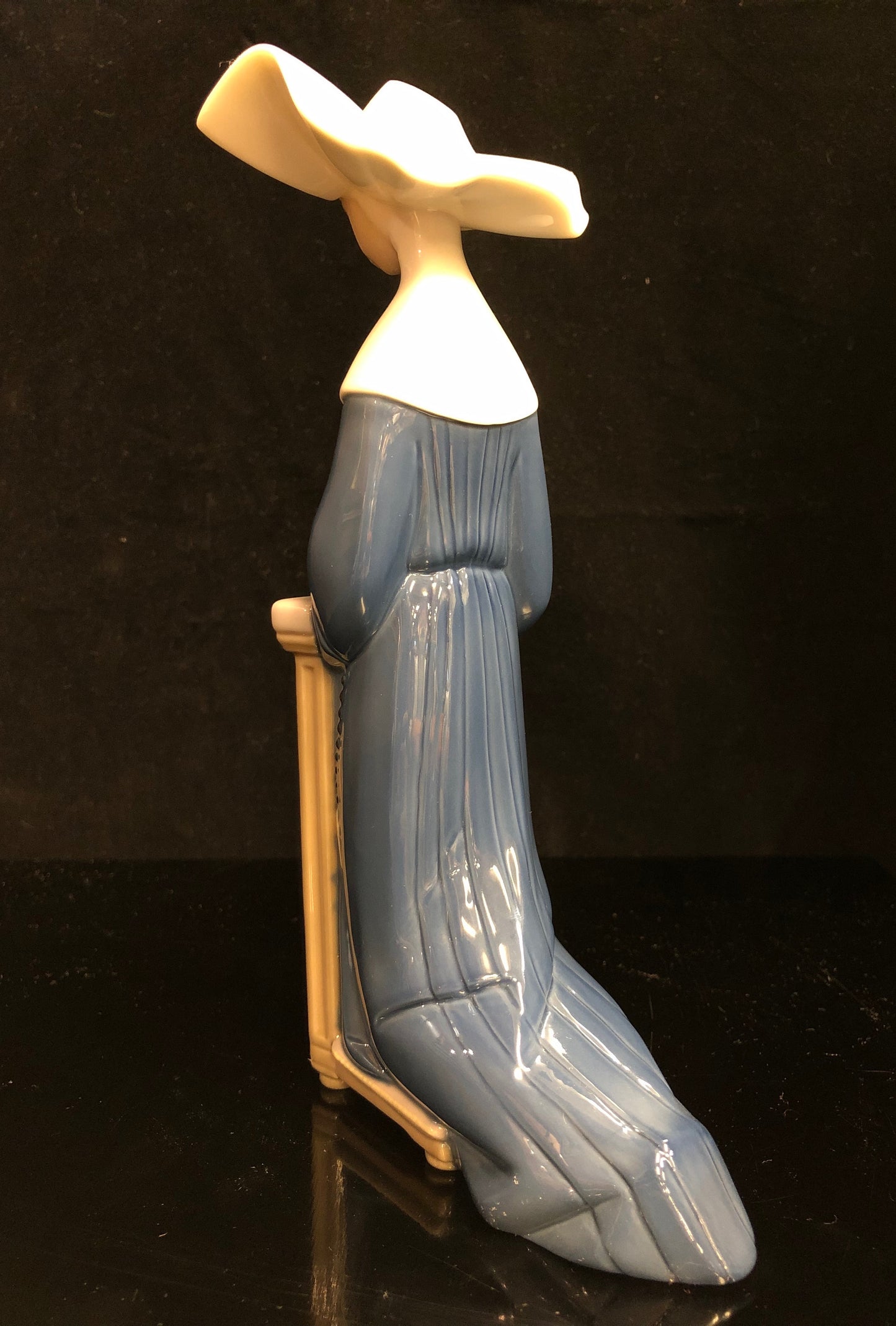 Lladro Meditation (Blue)