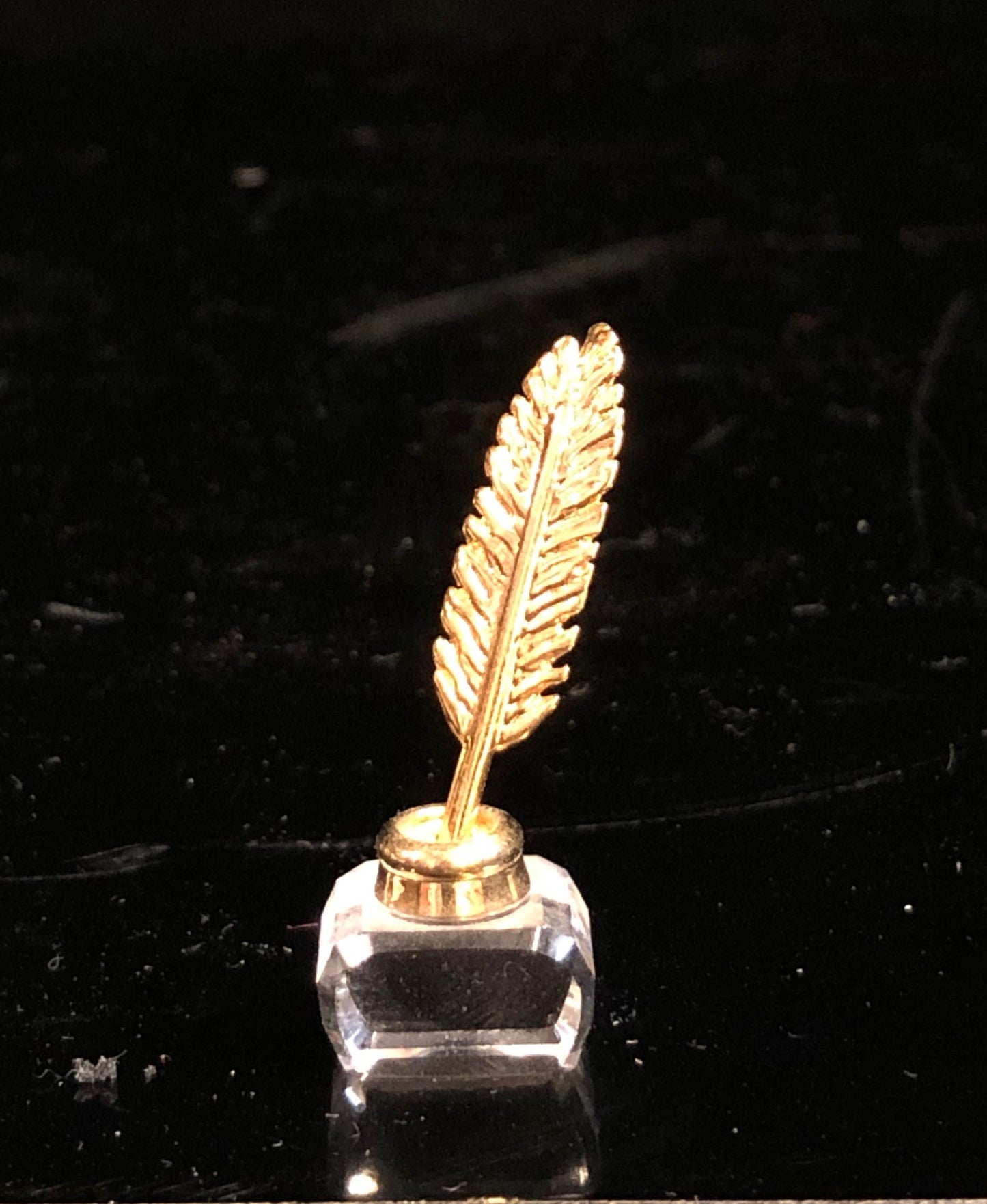 Swarovski Inkwell with Quill