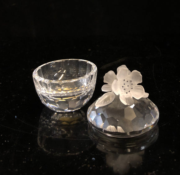 Swarovski Round Flower Treasure Box