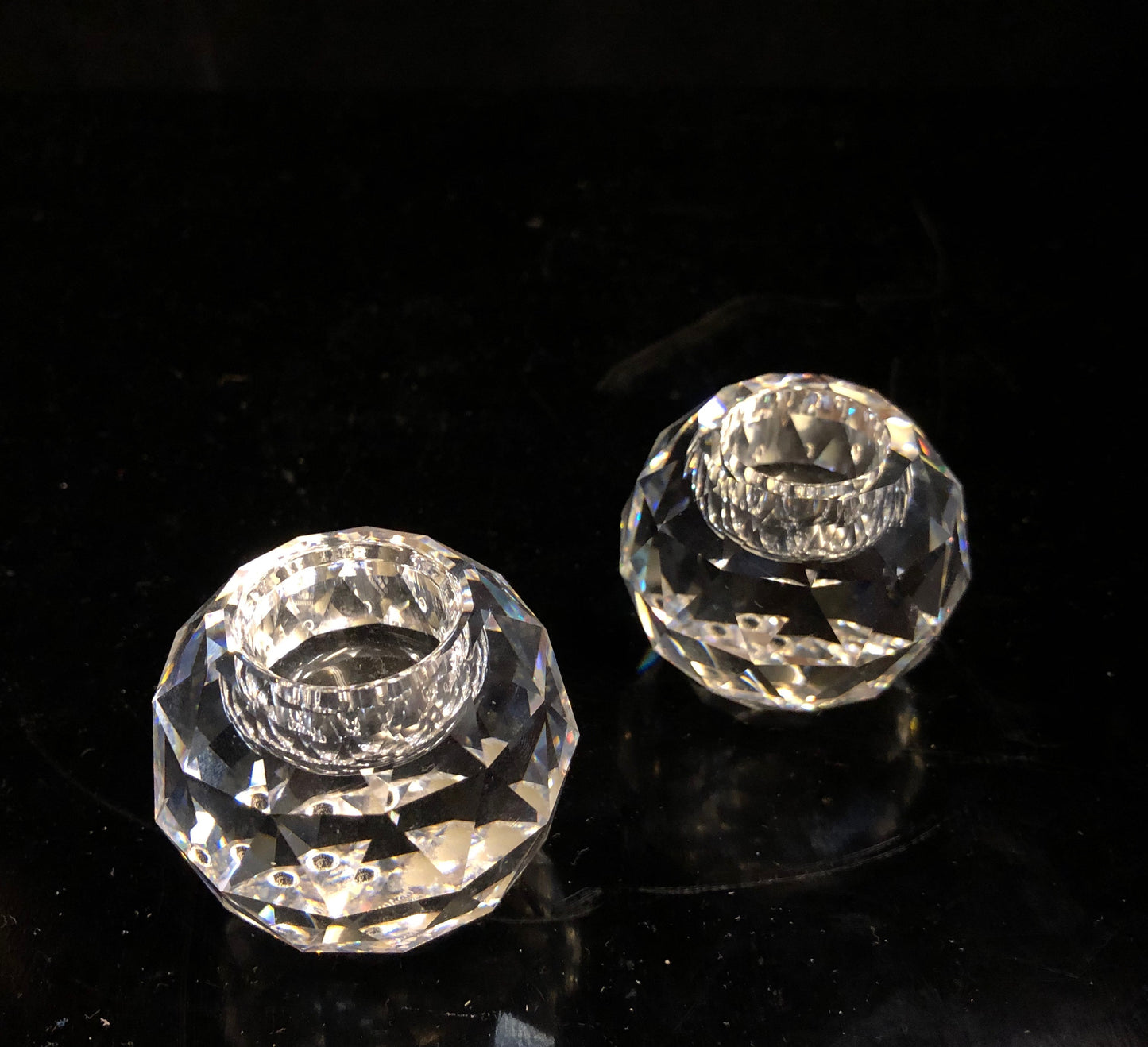 Swarovski Medium Global Candleholders
