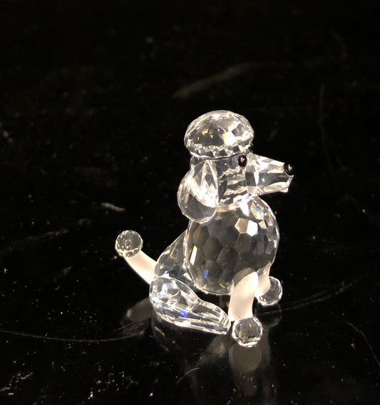 Swarovski Sitting Poodle