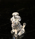 Swarovski Sitting Poodle