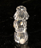 Swarovski Sitting Poodle