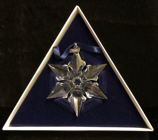 Swarovski 2000 Christmas Ornament