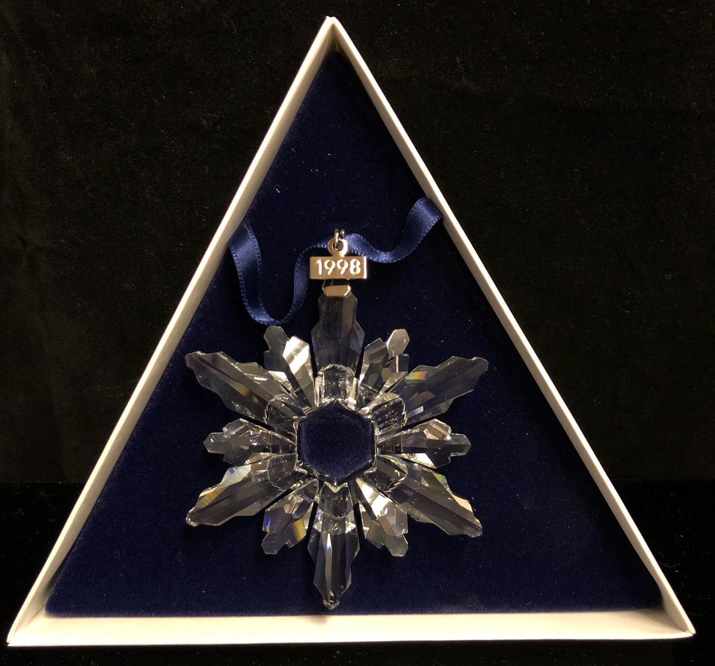 Swarovski Crystal 1998 Christmas Ornament