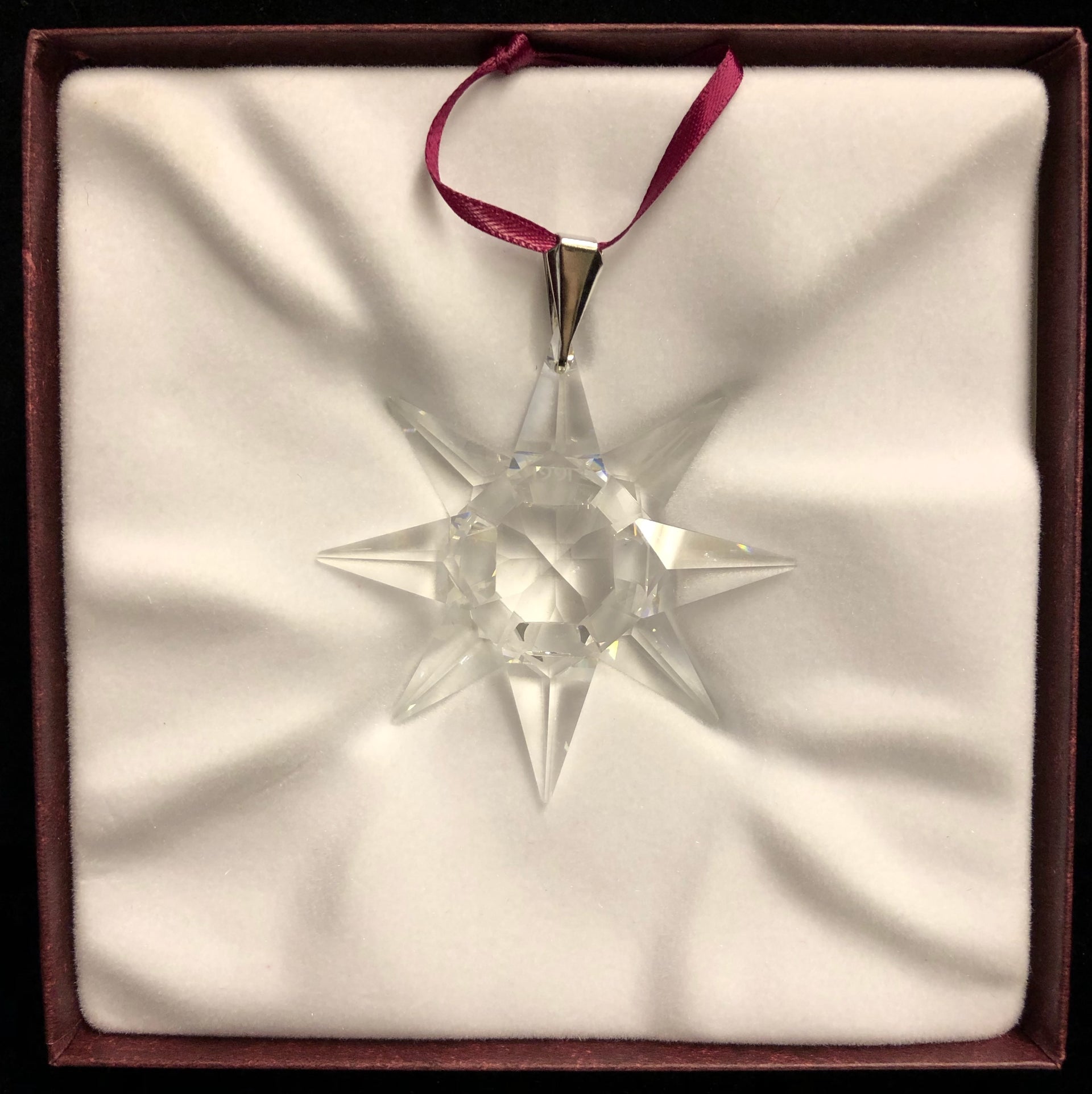 Swarovski 1991 Christmas Ornament