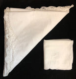 Hand-Embroidered Cotton Tablecloth 7-Piece Set
