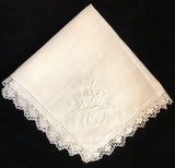 Army Navy Hand-Embroidered Linen Tablecloth 7-Piece Set