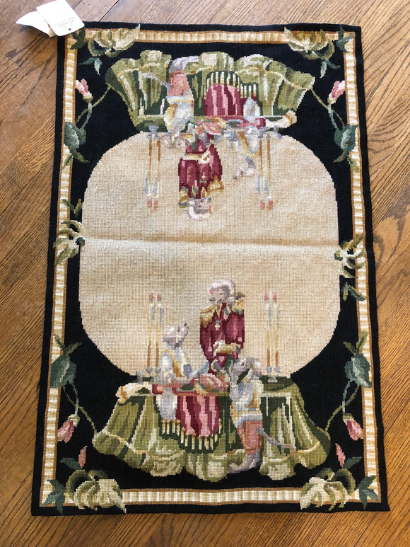 Chinese Monkey Needlepoint