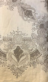 Hand-Embroidered Linen Tablecloth Set