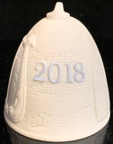 LLadro 2018 Christmas Bell Blue