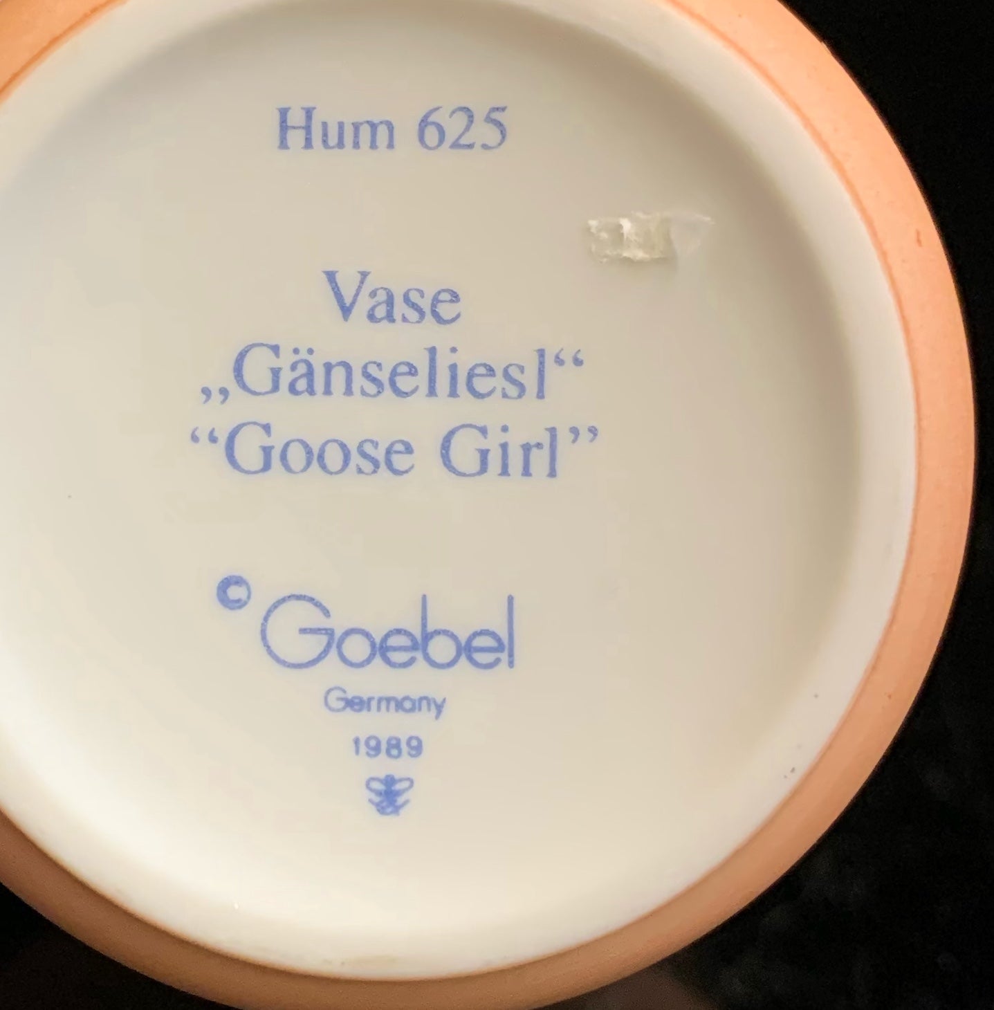 Hummel Goose Girl Vase