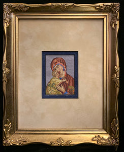 Gobelin Petit Point Madonnna and Christ