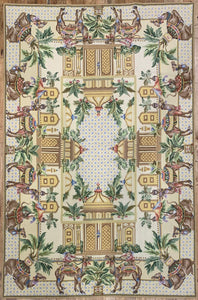 Chinese Camel Needlepoint