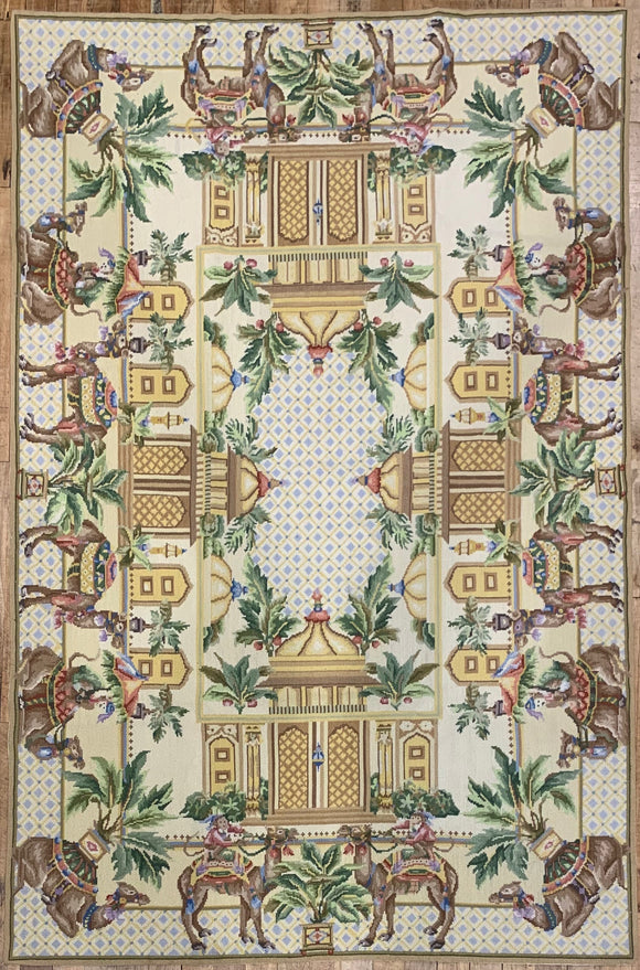 Chinese Camel Needlepoint