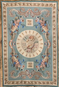 Chinese Floral Needlepoint