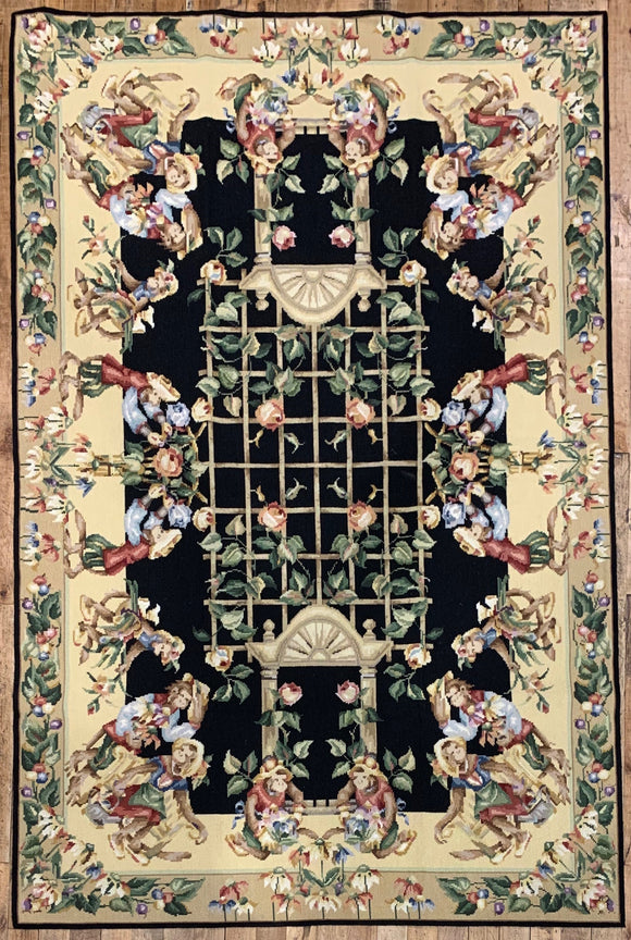 Chinese Monkey Needlepoint