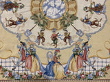 Chinese Monkey Masquerade Needlepoint