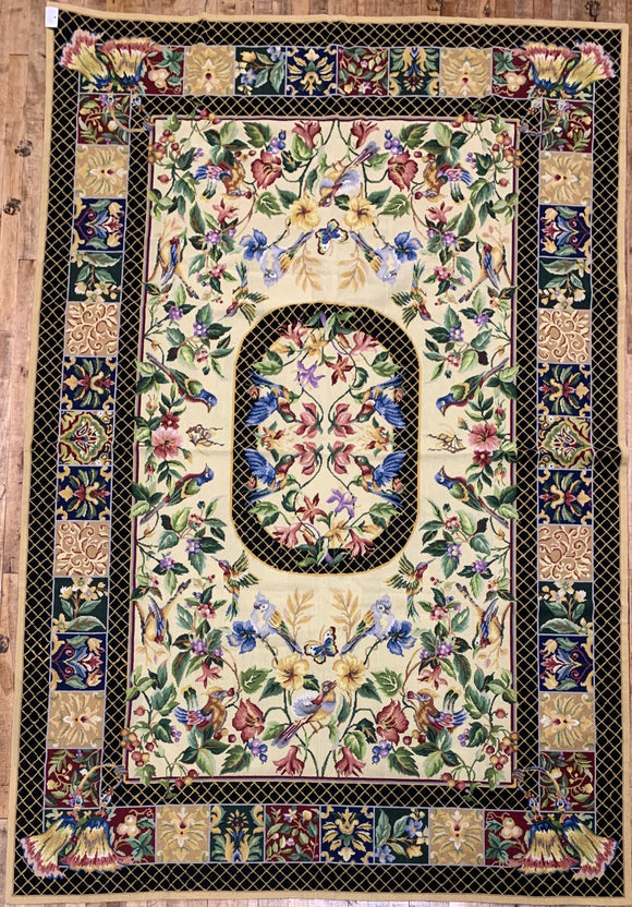 Chinese Bird Needlepoint