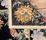 Chinese Floral Needlepoint