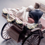 Lladro Bridal Carriage Couple